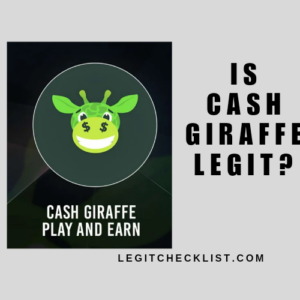 Is cash Giraffe legit 